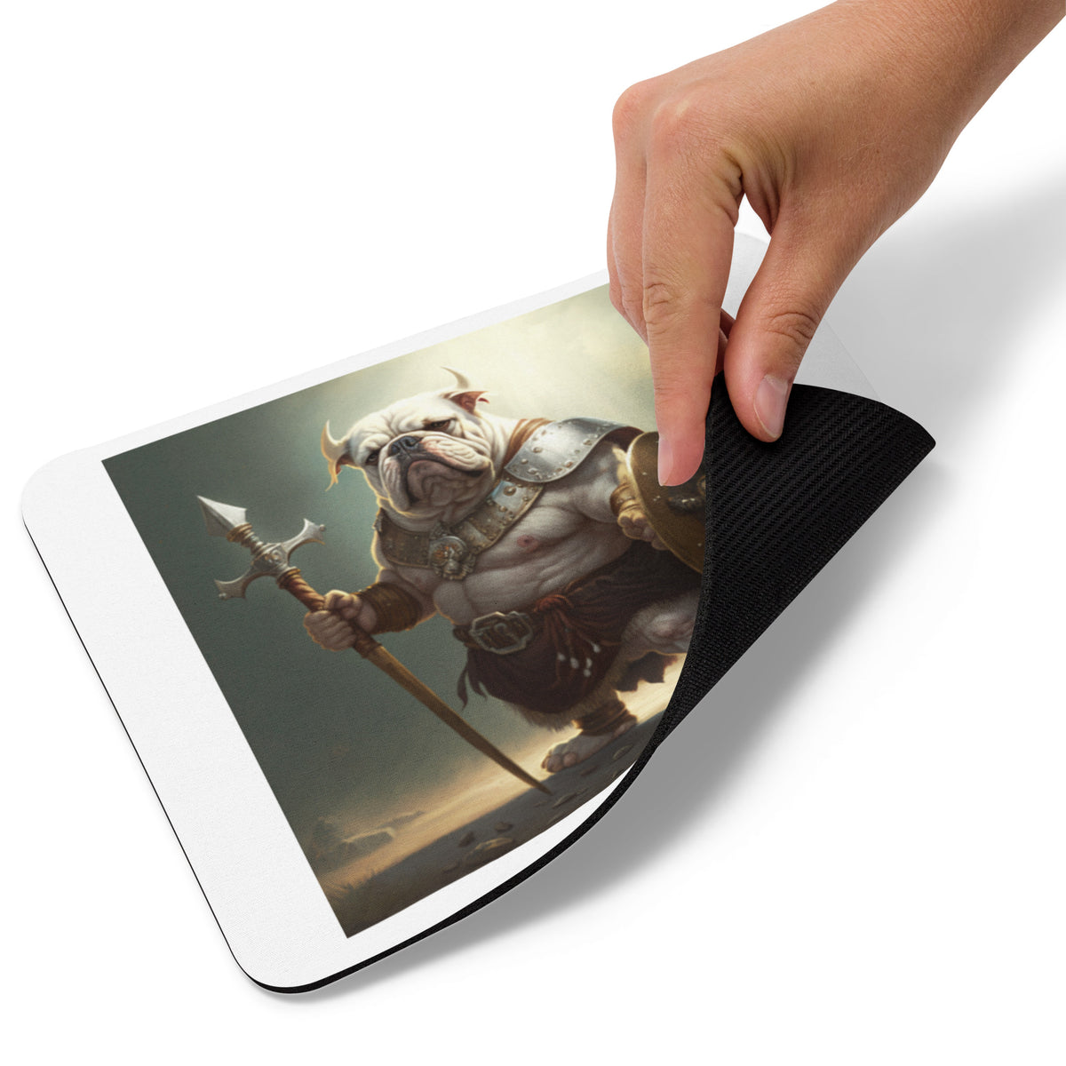 Dogs of War Bulldogs Mouse pad