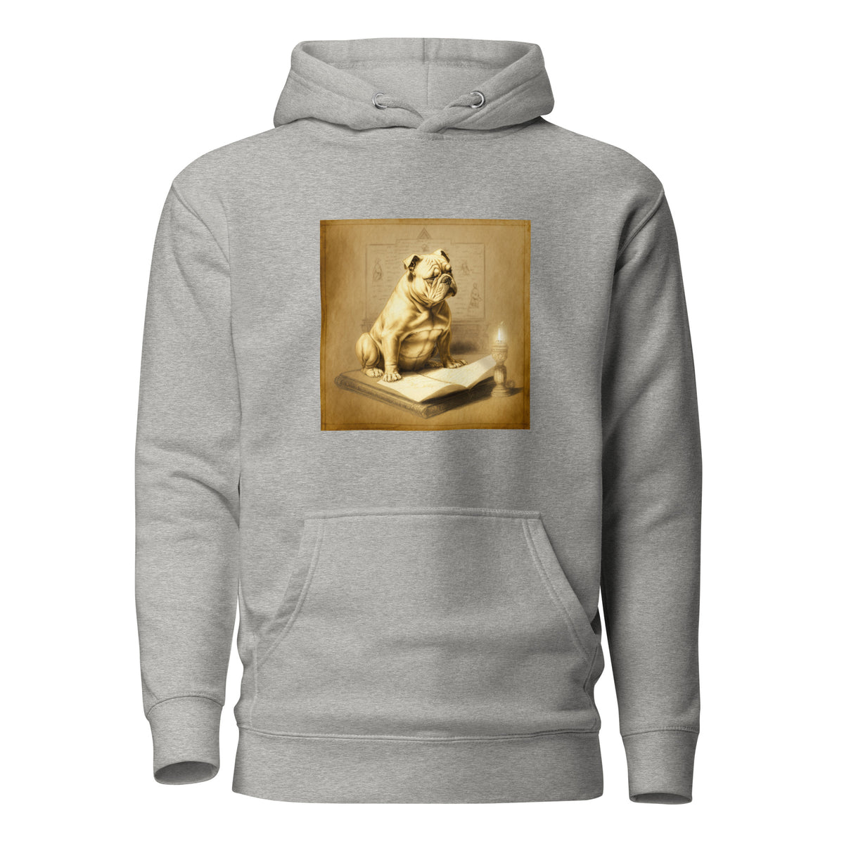 Unisex Meditating Bulldogs Hoodie