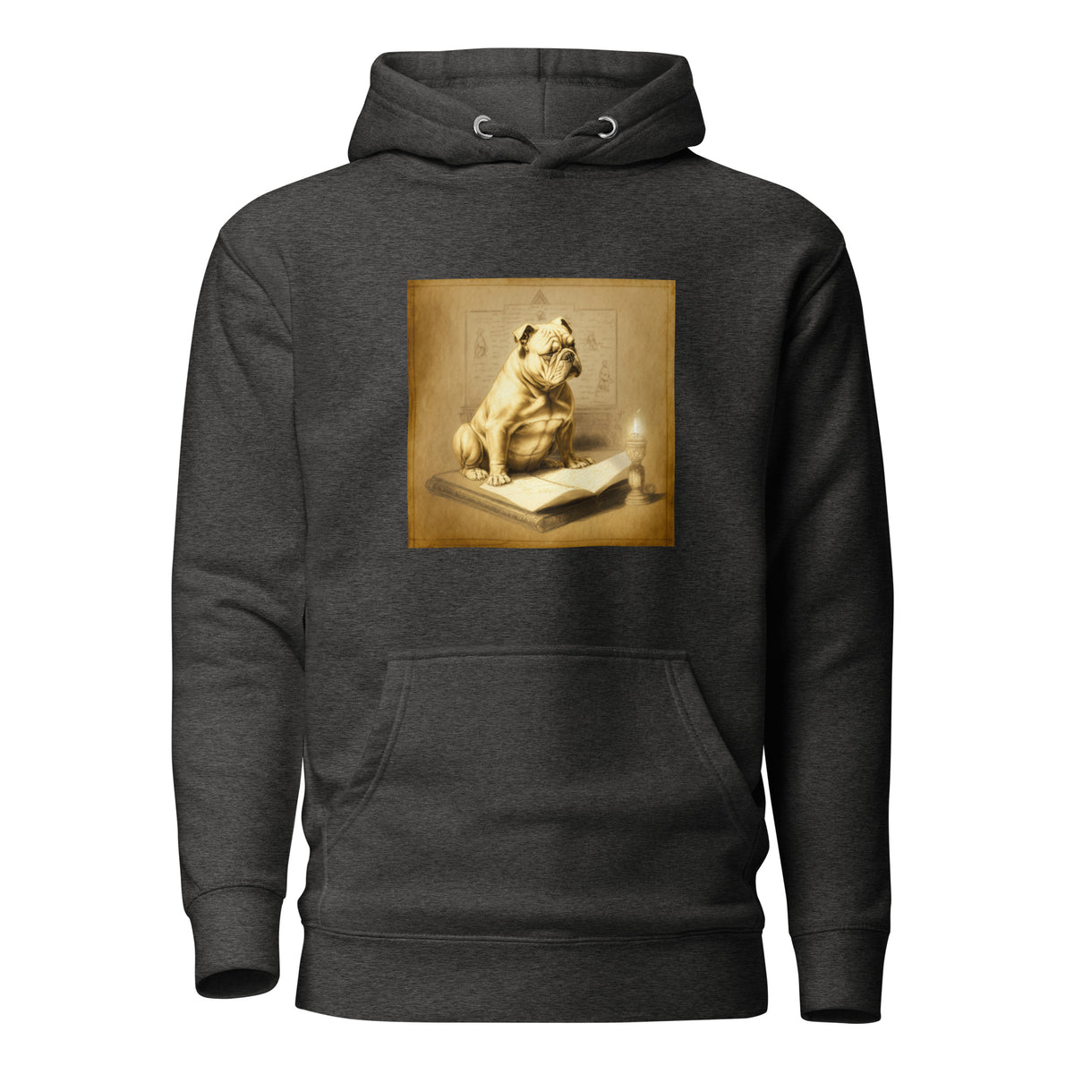 Unisex Meditating Bulldogs Hoodie