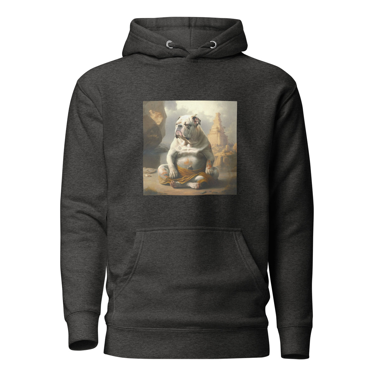 Unisex Meditating Bulldogs Hoodie