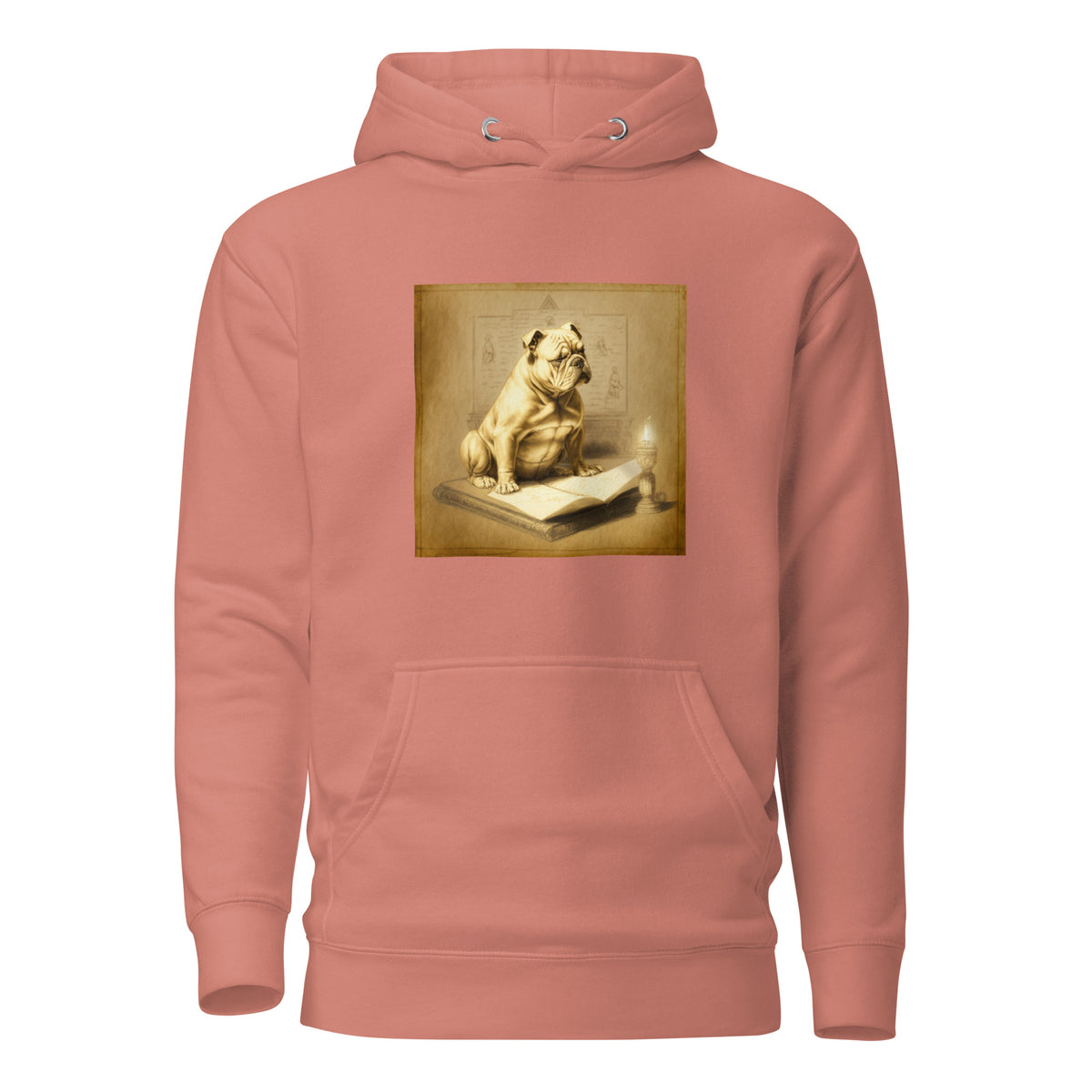 Unisex Meditating Bulldogs Hoodie