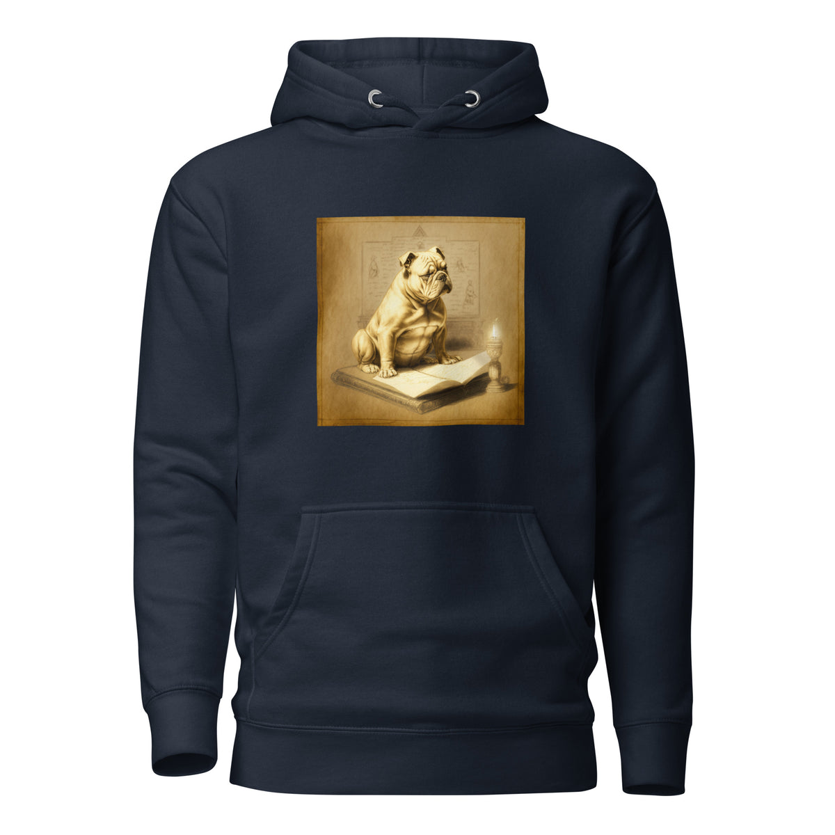 Unisex Meditating Bulldogs Hoodie