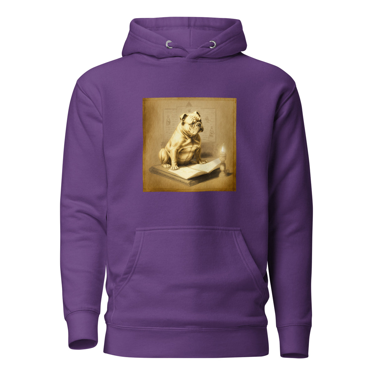 Unisex Meditating Bulldogs Hoodie