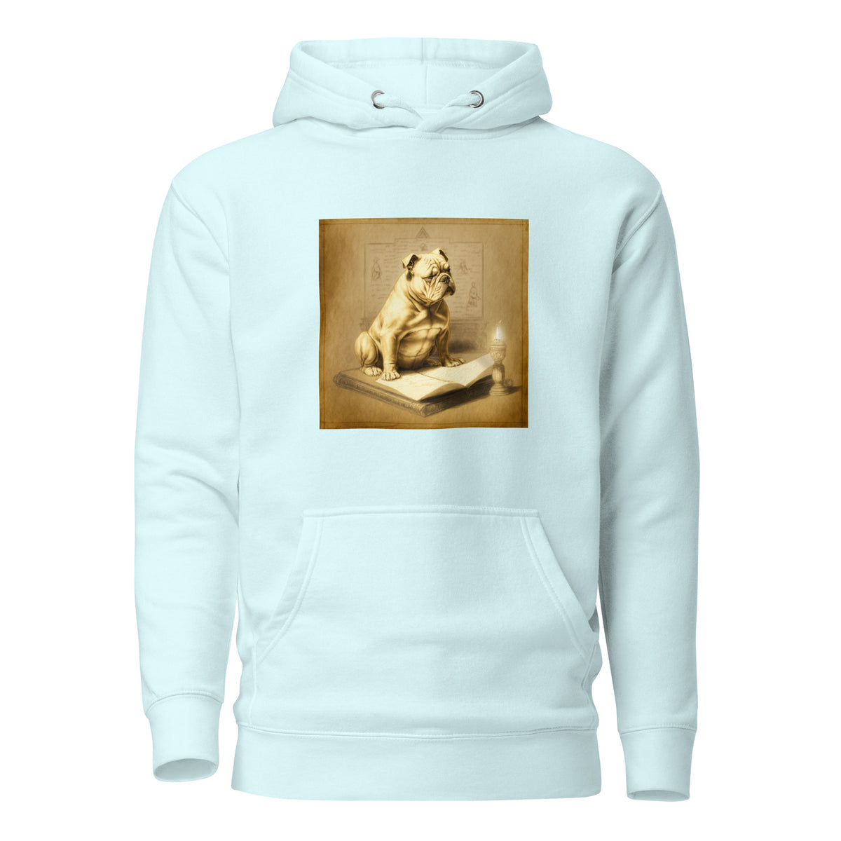 Unisex Meditating Bulldogs Hoodie