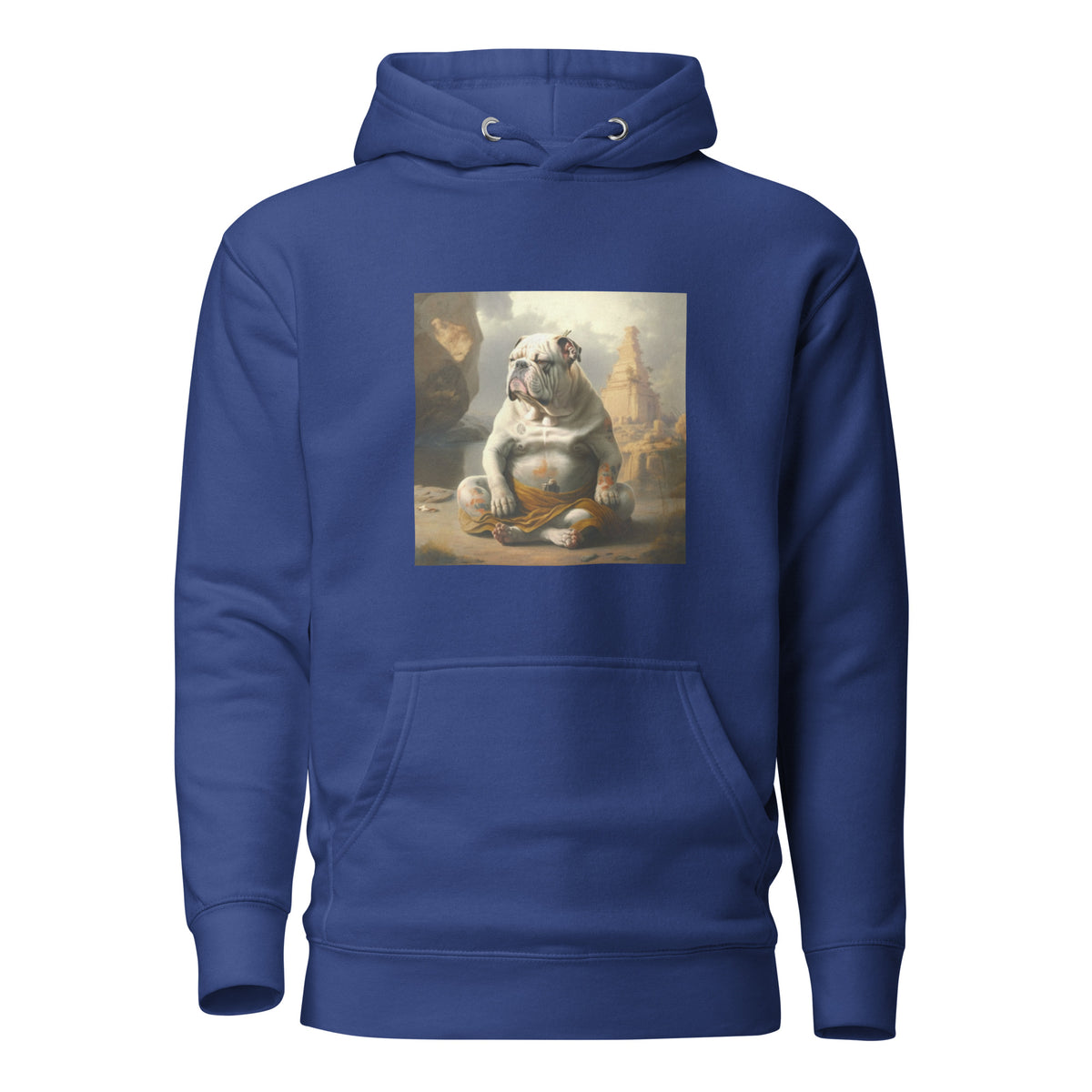 Unisex Meditating Bulldogs Hoodie