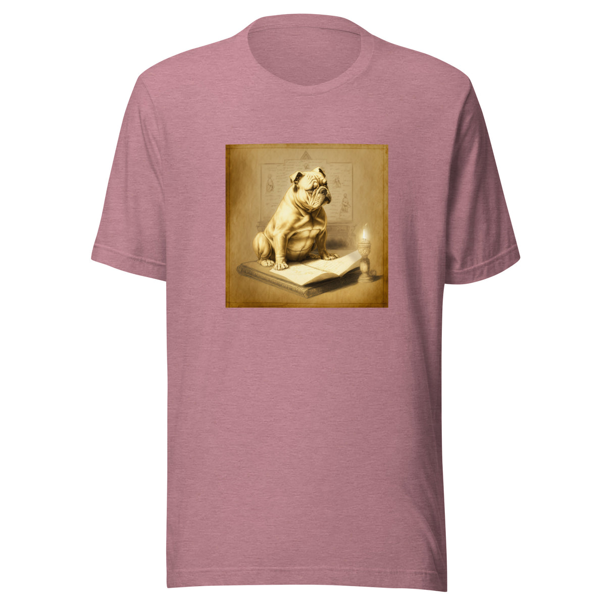 Unisex Meditating Bulldogs t-shirt