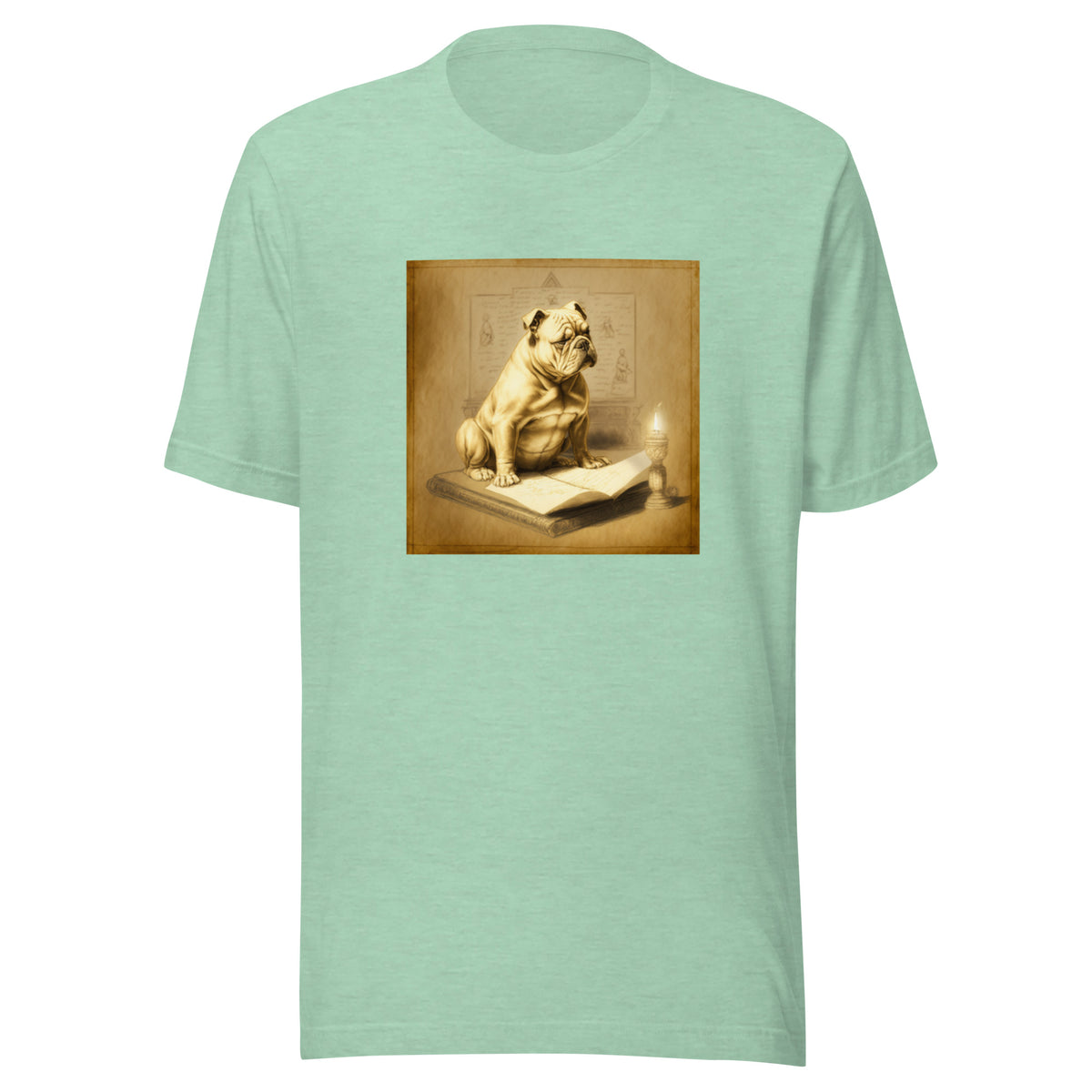 Unisex Meditating Bulldogs t-shirt