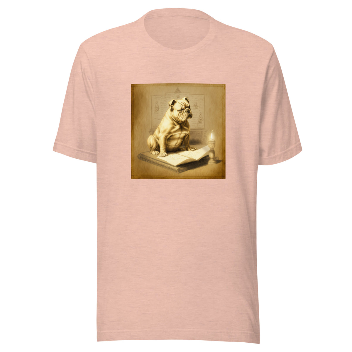 Unisex Meditating Bulldogs t-shirt